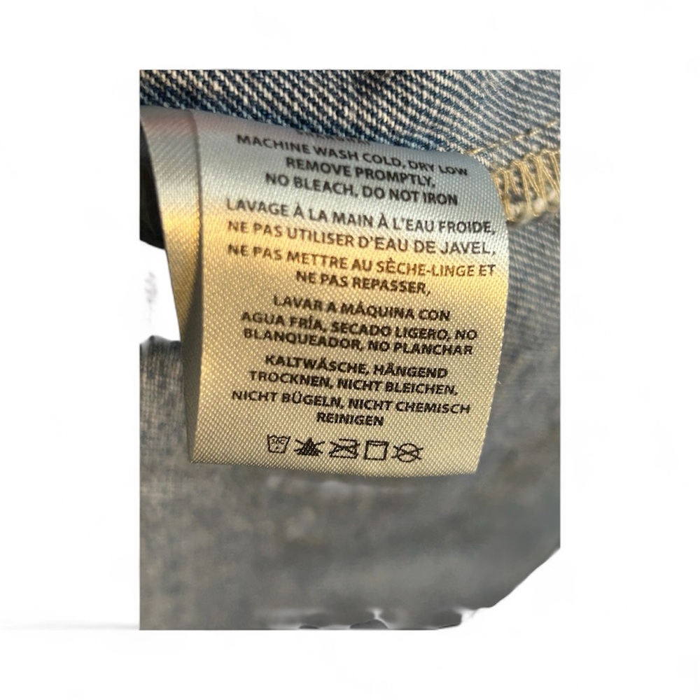 Denim Button-Up Shirt - Picture 4 of 5